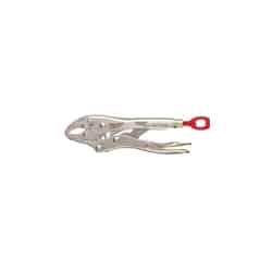 Milwaukee Torque Lock 5 in. Silver 1 pk Forged Alloy Steel Curved Jaw Locking Pliers