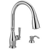 Delta Charmaine One Handle Chrome Pulldown Kitchen Faucet