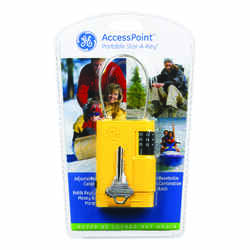 GE Yellow Plastic/Steel Key Storage