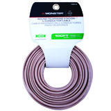 Monster Cable 100 ft. L Telephone Station Wire Ivory