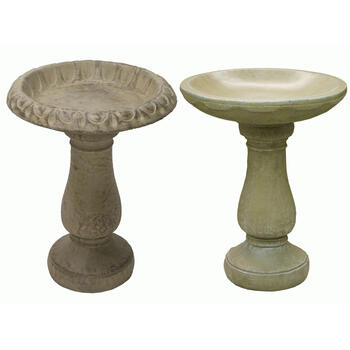 ATHENS STONECASTING Concrete Assorted Bird Bath