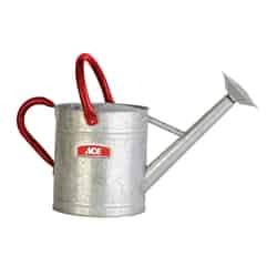 Ace Gray 2 gal. Steel Watering Can