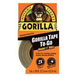 Gorilla 1 in. W x 420 in. L Gorilla Tape To-Go Black