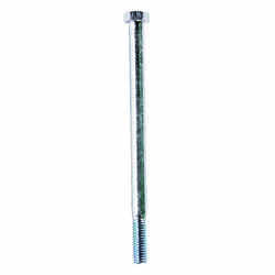 HILLMAN 3/8 in. Dia. x 6 in. L Zinc Plated Steel Hex Bolt 50 box