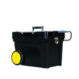 Stanley 24 in. 14 in. W x 16 in. H Resin Wheeled Tool Chest Black