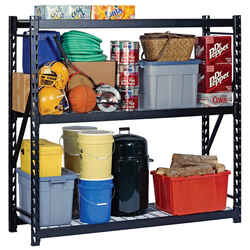MUSCLE RACK EDSAL 72 in. H x 77 in. W x 24 in. D Steel Shelving Unit
