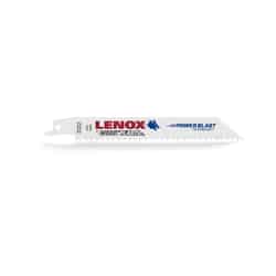 Lenox 6 in. L x 3/4 in. W Bi-Metal Reciprocating Saw Blade 5 pk 6 TPI
