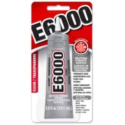 E6000 Craft Industrial Strength High Strength Liquid All-Purpose Adhesive 2 oz