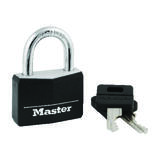 Master Lock 1-5/16 in. H x 1/2 in. W x 1-9/16 in. L Vinyl Covered Padlock 1 each Double Locking