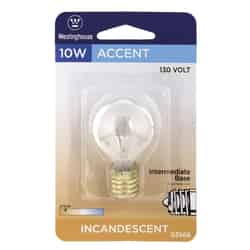 Westinghouse 10 watts S11 Incandescent Bulb 80 lumens White 1 pk Speciality