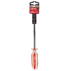 Ace 6 in. Slotted Screwdriver Steel Black 1 3/16