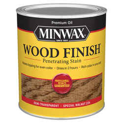 Minwax Wood Finish Semi-Transparent Special Walnut Oil-Based Stain 1 qt