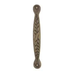 Amerock Natures Splendor Inspirations Cabinet Pull 3 in. Weathered Brass 1 pk