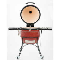 Kamado Joe 18 in. Classic II Charcoal Kamado Grill and Smoker Red