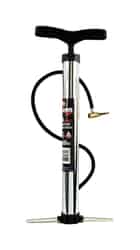 Custom Accessories Hand Pump 100 psi 27 in. Chrome Carded