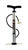 Custom Accessories Hand Pump 100 psi 27 in. Chrome Carded