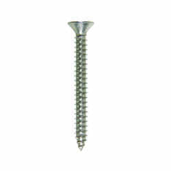 HILLMAN 1-1/2 in. L x 8 Phillips Flat Head Sheet Metal Screws 100 per box Stainless Steel
