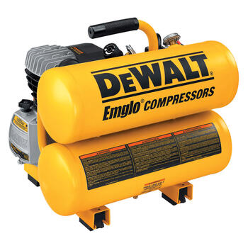 DeWalt 4 ft/min Stacked Portable Air Compressor 125 rpm 1.1 MHz