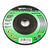 Forney 4-1/2 in. Dia. x 1/4 in. thick x 7/8 in. Silicon Carbide Masonry Grinding Wheel 13300 r