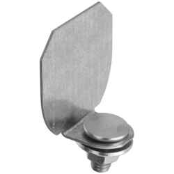 Stanley Steel Round Rail End Cap 600