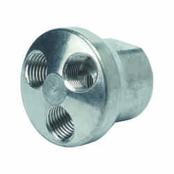 Tru-Flate 3-In-One Brass 3-Way Manifold 1/4 in.
