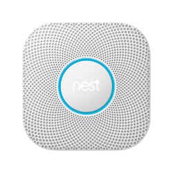 Nest Protect 2nd Generation Battery-Powered Split-Spectrum Connected Home Smoke and CO Detector