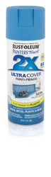 Rust-Oleum Painters Touch Ultra Cover Satin Wildflower Blue Spray Paint 12 oz.
