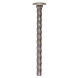 HILLMAN 1/4 Dia. x 3 in. L Stainless Steel Carriage Bolt 25 pk