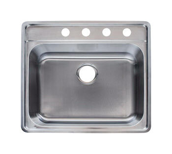 Franke Stainless Steel Top Mount 25-1/2 in. W x 22-1/2 in. L Kitchen Sink