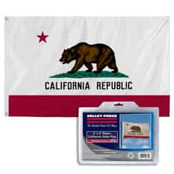 Valley Forge California State State Flag 36 in. H X 60 in. W
