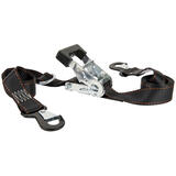 Keeper 8 ft. L Tie Down Strap 1000 lb. Black 2 pk