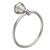 Moen Hilliard Brushed Nickel Towel Ring Metal