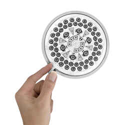Waterpik PowerPulse Massage Chrome Seven settings Wallmount Showerhead 2.5 gpm
