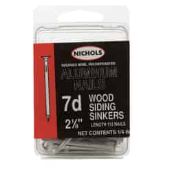 Nichols Wire 7D 2-1/8 in. L Siding Aluminum Nail Sinker Head Round Shank 115 1/4 lb.