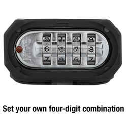 Master Lock 1-1/2 in. H X 2-1/4 in. W X 2 in. L Steel Dual Ball Bearing Locking Padlock 1 pk