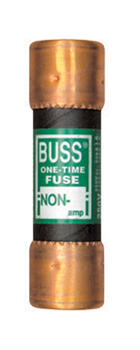 Bussmann 20 amps 250 volts Melamine One-Time Fuse 1 pk