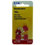 Bussmann 10 amps ATM Mini Automotive Fuse 5 pk