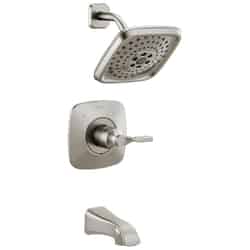 Delta Monitor Sawyer 1 Tub and Shower Faucet Brushed Nickel Nickel