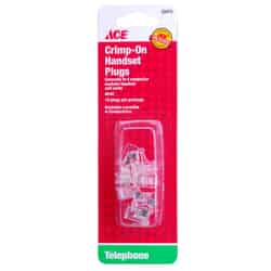 Ace Clear For Universal 0 ft. L Modular Telephone Line Cable