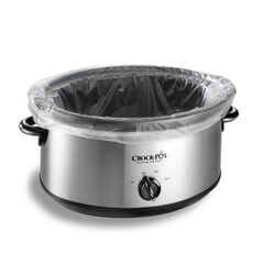 Crock Pot Plastic 3-7 qt. Slow Cooker Programmable Clear