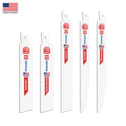 Imperial Blades 6 and 9 in. L Bi-Metal Blade Set Assorted TPI 5 pk