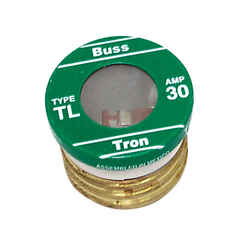 Bussmann 30 amps 125 volts Plastic Time Delay Plug Fuse 3 pk