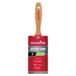 Wooster 3 in. W Ultra/Pro Nylon Paint Brush Flat