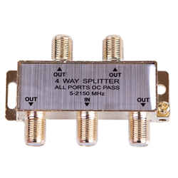 Monster Cable Hook It Up Satellite Splitter 75 Ohm 2150 mHz 1 each