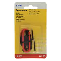 Buss 30 amps ATC Black/Red 32 volts 1 pk In-Line Fuse Holder