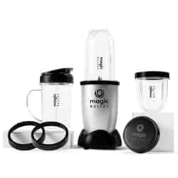 Magic Bullet As Seen on TV Stainless Steel Blender and Food Processor 19 1 Black