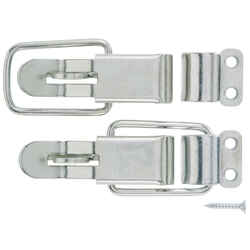 Ace Zinc-Plated Zinc Lockable Drawer Catch 2 pk