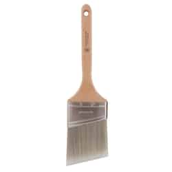 Wooster Silver Tip 3 in. W Semi-Oval Angle Paint Brush
