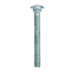 HILLMAN 1/2 Dia. x 4-1/2 in. L Hot Dipped Galvanized Steel Carriage Bolt 25 pk