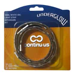 Continu-us Underglow 40 in. L White Plug-In Tape Light 2 pk LED
